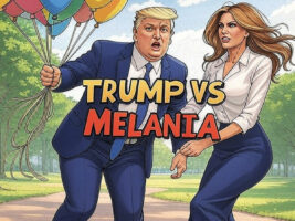 Is Melania or Trump the better crypto meme coin? Trump is probably more memeable with all his antics, but women are always right, right?